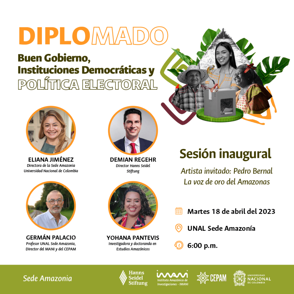 Sesión inaugural Diplomado Buen Gobierno Amazonia