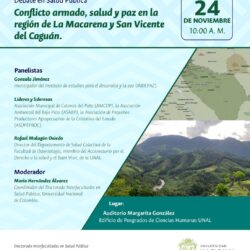 Conflicto armado, salud y paz en la región de La Macarena y San Vicente del Caguán