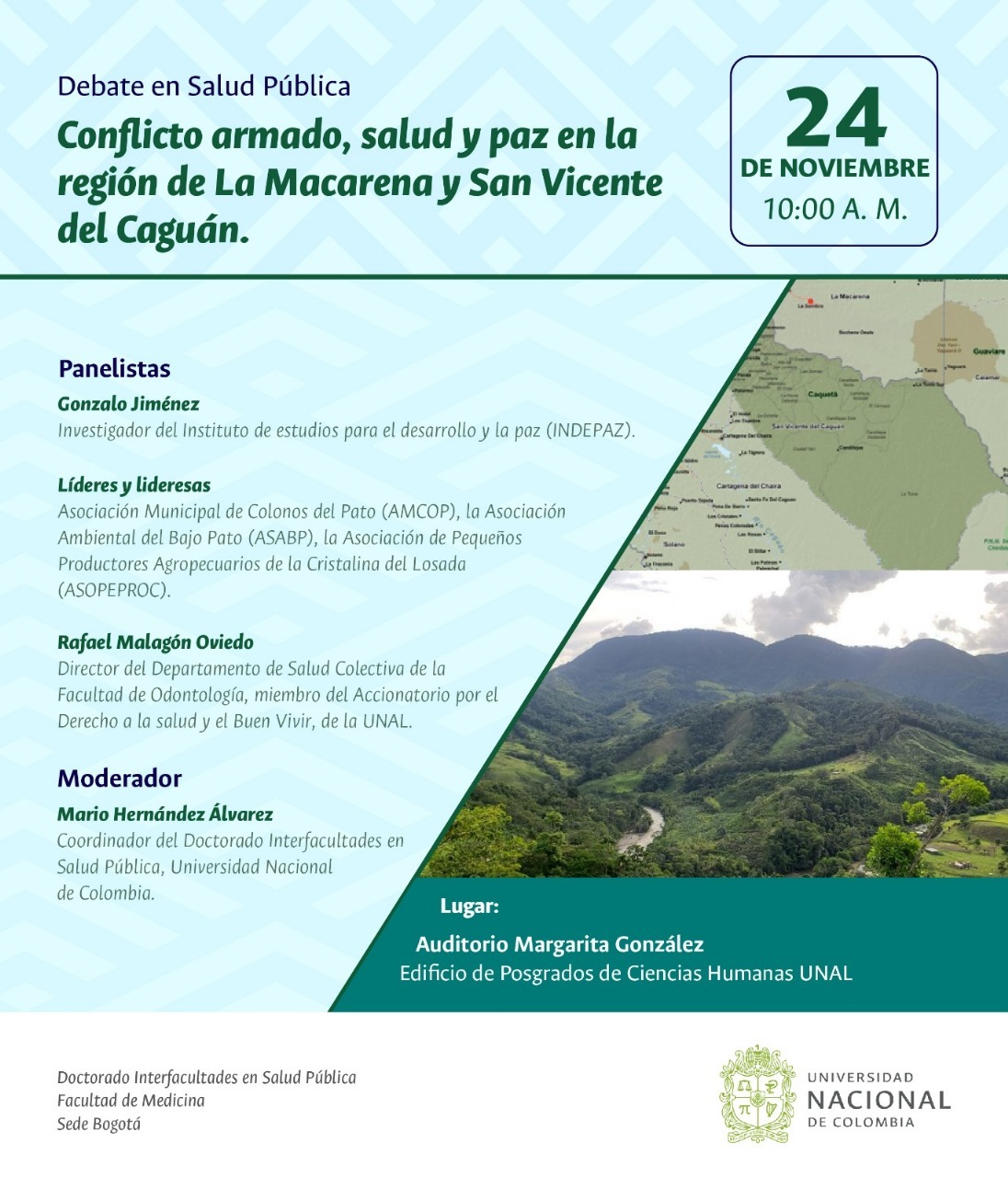Conflicto armado, salud y paz en la región de La Macarena y San Vicente del Caguán